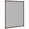 vidaXL Insektenschutz f&uuml;r Fenster Braun 110 x 130 cm