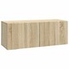 vidaXL Wandmontierter TV-Schrank Sonoma-Eiche 78,5 x 31 x 30 cm
