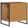 vidaXL Nachttisch Altholz 50 x 39,5 x 50 cm Holzwerkstoff