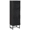 vidaXL Highboard Schwarz 35 x 30 x 120 cm