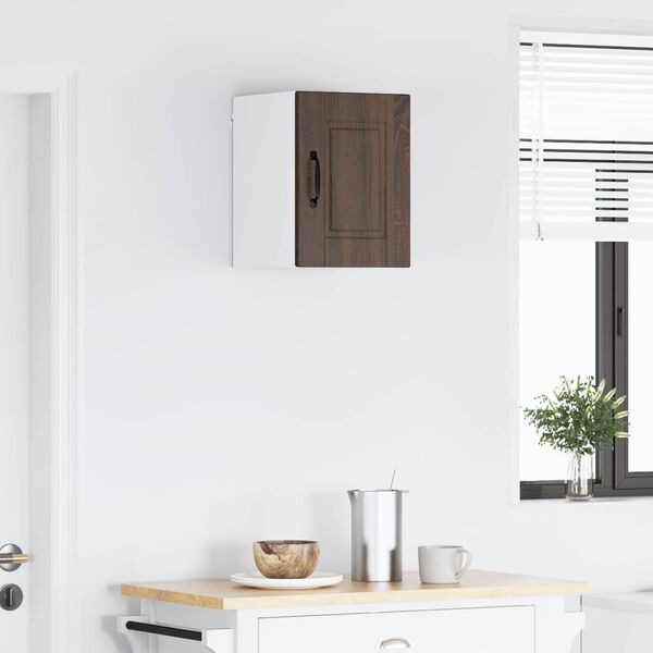 vidaXL K&uuml;chenschrank Braun Eichen-Optik 30 x 31 x 40 cm Holzwerkstoff