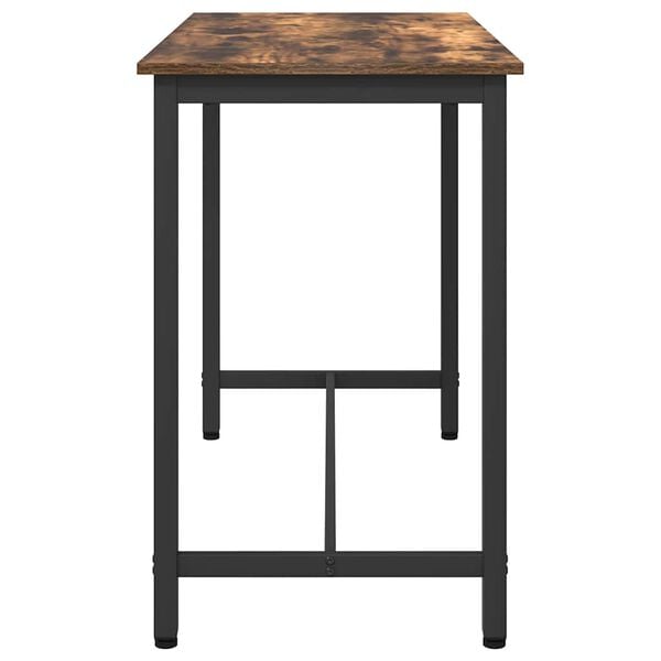 vidaXL Tisch Ger&auml;ucherte Eiche 100 x 50 x 76,5 cm