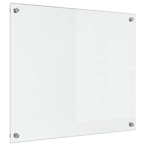 vidaXL Küchenrückwand Transparent 70 x 60 cm Gehärtetes Glas