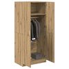 vidaXL Kleiderschrank Artisan-Eiche 90x52x200 cm Holzwerkstoff