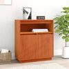 vidaXL Sideboard Wachsbraun 70 x 34 x 80 cm Massives Kiefernholz