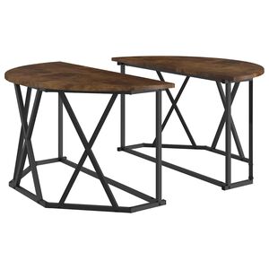 vidaXL Couchtisch R&auml;uchereiche 80 x 80 x 42 cm