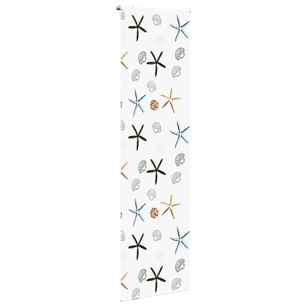 vidaXL Duschrollo 80x240 cm Stoffbreite 76 cm