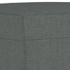 vidaXL Fu&szlig;hocker Dunkelgrau 60x50x41 cm Stoff