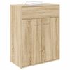 vidaXL Sideboard Sonoma-Eiche 60x30x75 cm Holzwerkstoff