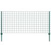 vidaXL Metallzaun Stahl 20 x 1,5 m Gr&uuml;n