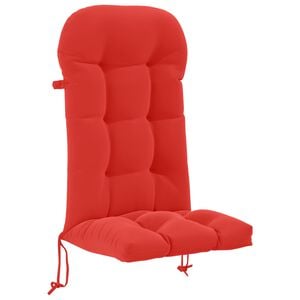 vidaXL Sonnen-Lounger Kissen PUTTEN 100 % Polyester Rot