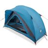 vidaXL Campingzelt 1 Person Blau Wasserfest
