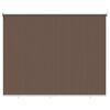vidaXL Au&szlig;enrollo 90% UV-Block Taupe 180 x 140 cm HDPE