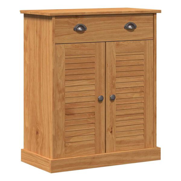 vidaXL Badezimmerschrank VIGO Braun und Honigbraun 68 x 34 x 80 cm