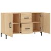 vidaXL Sideboard Sonoma-Eiche 100x36x60 cm Holzwerkstoff