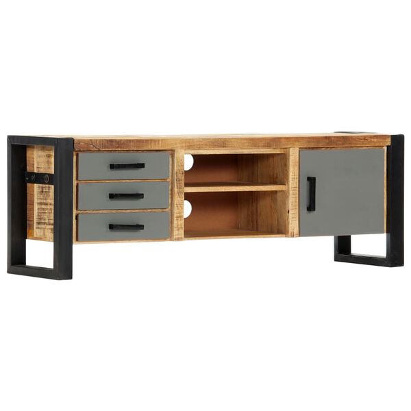 vidaXL TV-Schrank 120×30×40 cm Massivholz Mango