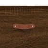vidaXL Highboard Braun Eichen-Optik 69,5x31x115 cm Holzwerkstoff