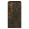 vidaXL Konsolentisch Räuchereiche 89x41x76,5 cm Holzwerkstoff