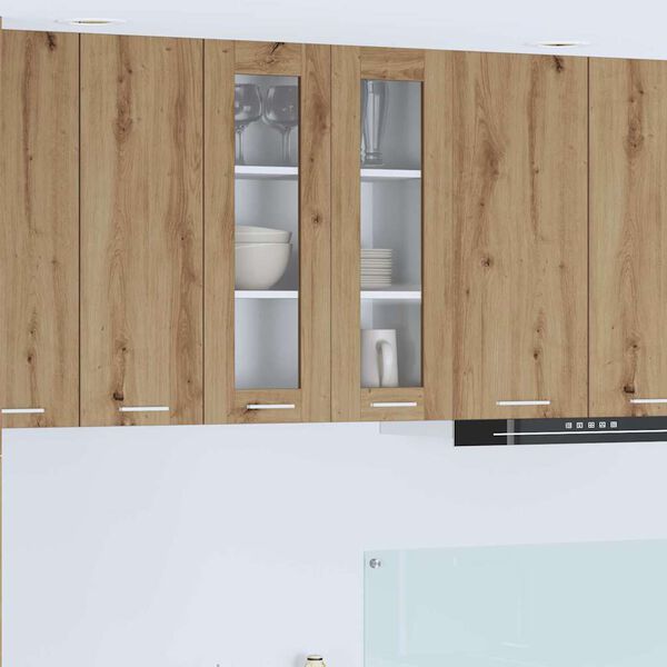 vidaXL H&auml;ngeschrank Riga Artisan-Eiche 60 x 31 x 80 cm Holzwerkstoff