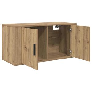 vidaXL 80 x 34,5 x 40 cm Artisan-Eiche Holzwerkstoff