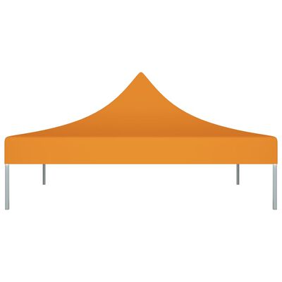 vidaXL Partyzelt-Dach 2x2 m Orange 270 g/m²