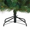 vidaXL Künstlicher klappbarer Weihnachtsbaum Grün 180 cm PVC, Stahl