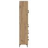 vidaXL Highboard Artisan-Eiche 69,5 x 34 x 180 cm Holzwerkstoff