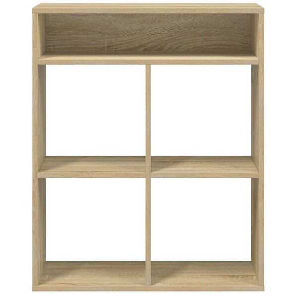 vidaXL B&uuml;cherregal Sonoma-Eiche 66x31x80 cm Holzwerkstoff