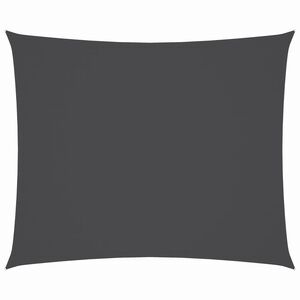 vidaXL Sonnensegel Oxford-Gewebe Rechteckig 3x4 m Anthrazit