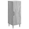 vidaXL Sideboard Graues Sonoma 33 x 34,5 x 89,5 cm Holzwerkstoff