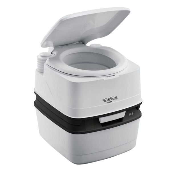 Thetford Tragbare Toilette Qube 165 21 L+15 L Wei&szlig; und Schwarz