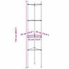 vidaXL Tomatenk&auml;fige 6 Stk. 154 cm Stahl und PP