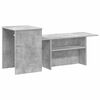 vidaXL Konsolentisch Beton Grau 91,5 x 35 x 38,5 cm Holzwerkstoff