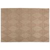 vidaXL Innen- und Au&szlig;enteppich AGIRA Natur 170 x 120 cm Polyester