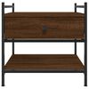 vidaXL Couchtisch Braun Eichen-Optik 50x50x50 cm Holzwerkstoff