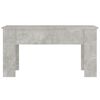 vidaXL Couchtisch Betongrau 101x49x52 cm Holzwerkstoff