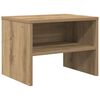 vidaXL Nachttisch 2 pcs Artisan-Eiche 40 x 40 x 30 cm Holzwerkstoff