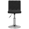 vidaXL Barhocker Schwarz Samt