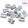 vidaXL Zylindermuttern 3462 pcs Silber M6 x 13 mm Metall