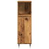 vidaXL Badschrank Altholz-Optik 30x30x100 cm Holzwerkstoff