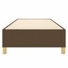vidaXL Boxspringbettgestell Dunkelbraun 80x200 cm Stoff