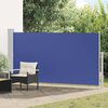 vidaXL Seitenmarkise 160x300 cm Blau