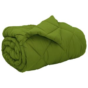 vidaXL Winterbettdecke 135 x 200 cm 450 g/m&sup2; Gr&uuml;n