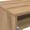vidaXL Tisch Eiche handwerklich 77,5 x 43 x 79 cm Holzwerkstoff