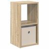 vidaXL Nachttisch Sonoma-Eiche 25,5 x 22 x 49,5 cm Holzwerkstoff