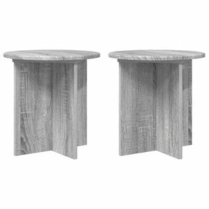 vidaXL Pflanzenst&auml;nder 2 pcs Graues Sonoma 40 x 40 x 40 cm