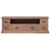 vidaXL TV-Schrank 120×30×40 cm Massivholz Teak