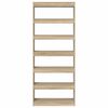 vidaXL B&uuml;cherregal Sonoma-Eiche 80 x 30 x 198 cm Holzwerkstoff
