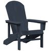 vidaXL Adirondack-Stuhl Marineblau 74 x 82 x 92 cm HDPE