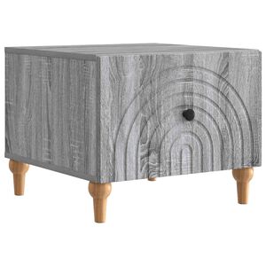 vidaXL Couchtisch Graues Sonoma 49 x 50 x 40 cm Holzwerkstoff